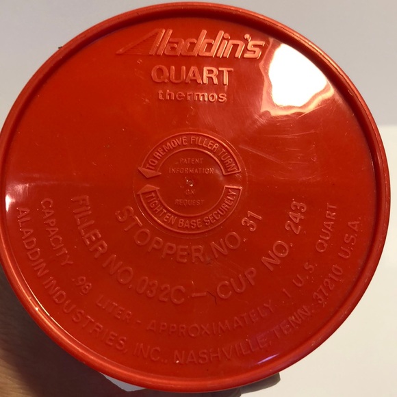 Vintage Aladdin quart made in the USA thermos - Picture 4 of 8